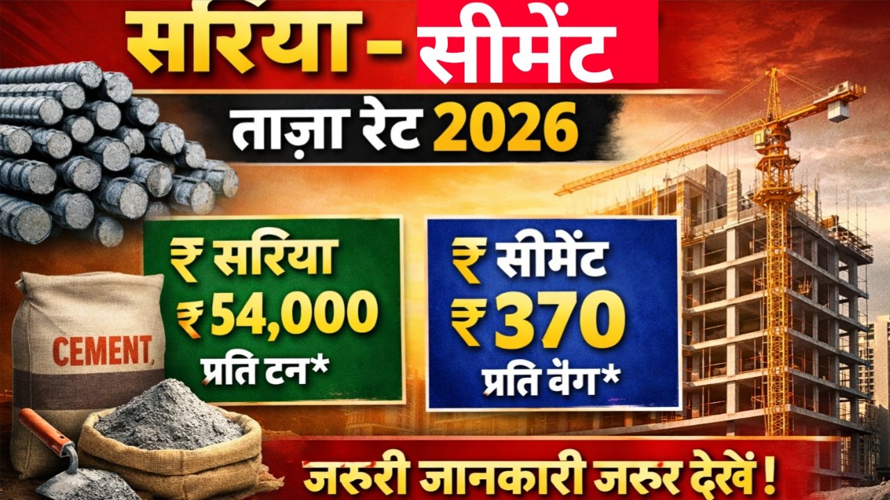 Saria Cement Rate Today