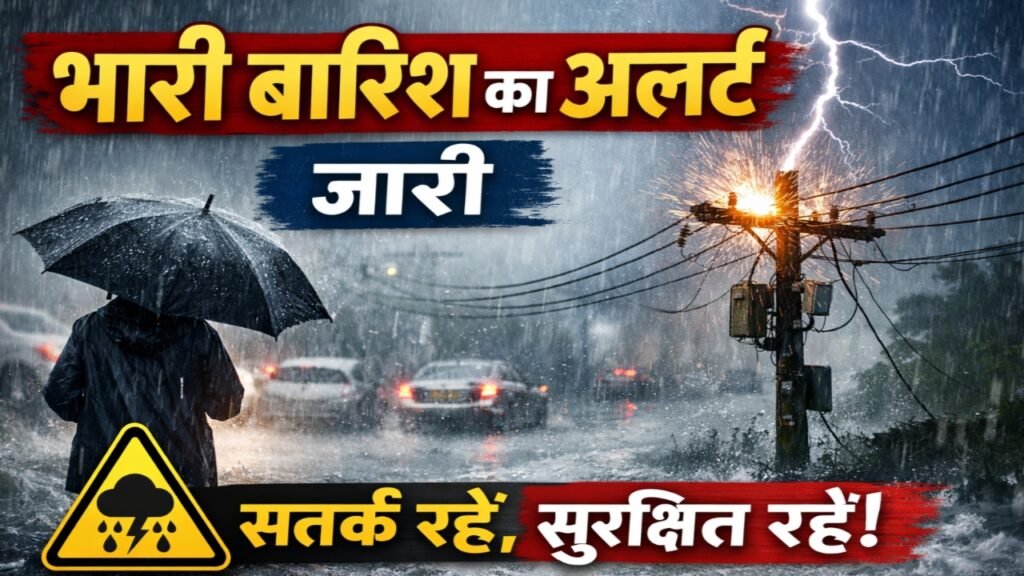 Heavy Rain Alert Today